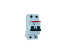 Abb s550154 s201na m interruttore automatico magnetotermico 1p+n 16a 10ka curva