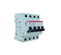 Abb s589925 s204p interruttore automatico magnetotermico 4p 25a 25ka curva b