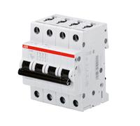 ABB S598682 S204L C25 INTERRUTTORE AUTOMATICO 4,5KA 25A 4 POLI