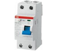 F202 A AP-R 25A 30MA INTERRUTTORE DIFFERENZIALE PURO 2P - ABB F202AAPR25/003