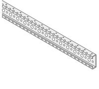 ABB SACE S.P.A. PCRM0488 - N.2 TRAVERSE LAMIERA ZINCATA L=488MM