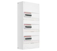 ABB Tabella 3 righe pre-attrezzata 3 inter. Diff. 40A + 12 interruttori