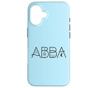 Abba Name Donne Uomini Bambini Abba Camicia Regalo Abba Nome Abba Nome Custodia per iPhone 16