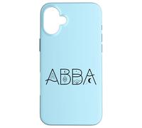 Abba Name Donne Uomini Bambini Abba Camicia Regalo Abba Nome Abba Nome Custodia per iPhone 16 Plus