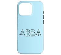 Abba Name Donne Uomini Bambini Abba Camicia Regalo Abba Nome Abba Nome Custodia per iPhone 16 Pro
