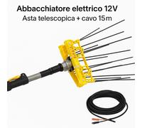 Abbacchiatore elettrico LISAM Swing 12V scuotitore olive professionale +Cavo 15m