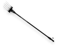 Abbacchiatore elettrico per ulivi 270W oscillante con pettini carbonio asta alluminio prolunga e cavo 15m