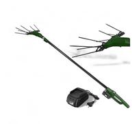 Abbacchiatore scuotitore a batteria 400W con asta telescopica in alluminio per olive