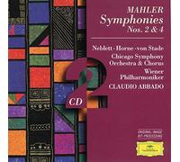 Abbado( Direttore), Carol Neblett, Marilyn Horne - Symphonies Nos. 2 & 4 (Sinfonie No.2 & 4 )