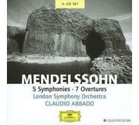 Abbado( Direttore), Elizabeth Connell( Soprano), Karita Mattila( Soprano), - Mendelssohn: 5 Symphonies; 7 Overtures [4 Discs]
