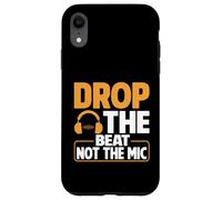 Abbandona il ritmo, non l'ingegnere del suono del microfono Custodia per iPhone XR