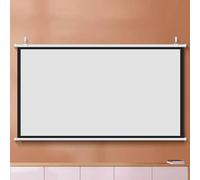 Abbassare lo schermo del proiettore, Schermo for proiettore a scomparsa manuale da 30", 40", 50", 60", 72" Schermo for proiettore WhiteMoive(0.672916666666667,40")