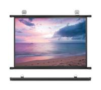 Abbassare lo schermo del proiettore, Schermo for proiettore manuale a scomparsa da 30", 40", 50", 60", 72", schermo cinematografico portatile for interni ed esterni(0.16875,60")