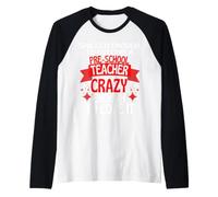 Abbastanza abile per Diventare Un Insegnante prescolare Maglia con Maniche Raglan