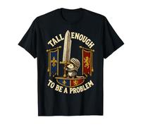 Abbastanza Alto da Essere Un Problema Divertente Opossum Knight Sword Meme Maglietta