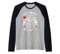 Abbastanza carino per fermare il tuo cuore abbastanza abile EMT Maglia con Maniche Raglan