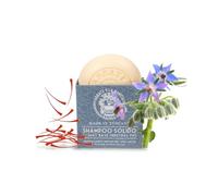 ABBATE Y LA MANTIA: Shampoo Solido per Capelli Secchi - Zafferano, Vitamina E e Olio di Borragine - Idratante e Protettivo - 125g - Made in Italy