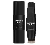 Abbazia per riempire l'attaccatura dei capelli, penna per coprire l'attaccatura dei capelli | Copertina radice a binia per capelli a doppio lato | Penna colorata lunga per la copertura dei capelli del