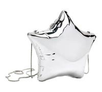 Abbdbd Borse a Tracolla a Forma di Stella in Acrilico a Cinque Stelle Borsa a Tracolla Carina Borse a Forma di Stella per Feste Serali