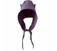 Abbdbd Cappello Sole con Protezione per Il Collo, Corna Diavolo, Cappello Pescatore con Simpatiche Orecchie Gatto per Ciclismo E Spiaggia.