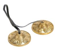 Abbdbd Cimbali Tibetani Tingsha, Campanelli Tibetani per Meditazione con Simboli Buddisti per Guarigione Spirituale, Consapevolezza, Lo Yoga Buddista