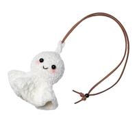 Abbdbd Ciondolo per Auto all'Uncinetto, Ornamento Appendere in Peluche Lavorato a Maglia a Mano a Forma di Sole per Specchietto Retrovisore 'Auto, Decorazione Portafortuna in Amigurumi