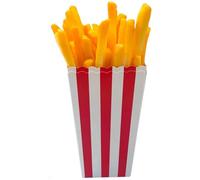 Abbdbd Simulazione Realistica di Patatine Fritte Artificiali, Decorazione di Modelli Alimentari Realistici, Ornamenti Esposizione per Casa, Feste,