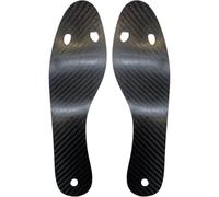 Abbdbd Soletta in Fibra di Carbonio con Piastra Interamente in Carbonio - Forte Spinta per Supporto Plantare Corsa Sport Antitorsione Potenziato