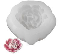 Abbdbd Stampo per Candela a Forma di Tulipano, Stampo in Silicone a Forma di Fiore di Tulipano 3D, Adatto per Il Fai da Te, Sapone Fatto a Mano, Decorazione per la casa di San Valentino.
