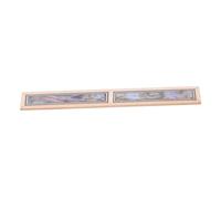 Abbellimento in Legno per Chitarra Classica, Intarsio G 80x12x1,2mm | Decorazione Beige dal Design Classico, Facile da Installare, per Strumenti Classici da Palco e Spettacolo