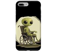 Abbellisci il divertimento con questo divertente alieno in sedia a rotelle Custodia per iPhone 7 Plus/8 Plus