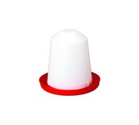 Abbeveratoio A Sifone In Plastica Per Pulcini - lt.5 ø cm.27x24h. - 12 pz