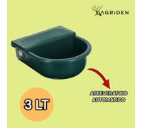 ABBEVERATOIO AUTOMATICO A GALLEGGIANTE IN PLASTICA PER OVINI BOVINI CANI