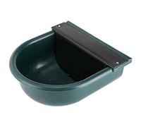 Abbeveratoio Automatico, abbeveratoio in PP e Rame Ugello in Ottone per Feeding Pet Animal Cavalli Cani Gatti Capre Cavallo, capacità 4L, 26.5 * 28cm, Verde