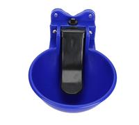 Abbeveratoio automatico da 2 litri con linguetta a molla per bovini | Distributore d'acqua a mani libere per animali da fattoria, abbeveratoio automatico con bordi lisci e grande capacità di 2 li