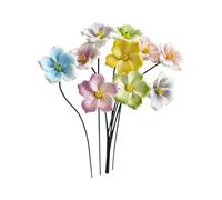 Abbeveratoio da Ceramica Colorata Per Impollinatori | Bevitoio d'Acqua per a Decorativo Per Giardino Patio Aiuola Rialzata Vasi per Piante Vaso