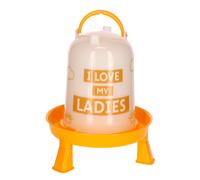 Abbeveratoio in plastica Kerbl Pet "Ladies" per galline - 3 l / Ø 23 x H 28 cm