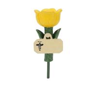 Abbeveratoio per api floreali, stazione di alimentazione da giardino, piatto per nettare da esterno da 6 x 18 cm con colori vivaci, alimentatore decorativo per animali, design paesaggistico per il