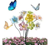 Abbeveratoio per api | Impollinatore in ceramica colorata | Stazione per bere api decorazione da giardino | per colibrì, farfalla, cortile, portico, prato, sentiero, paesaggio, parco a terra