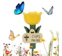 Abbeveratoio Per Api | Resina Bevande A Forma Di Fiore - Coppette Alimentazione Api | per Alimentazione Esterna A Casa, Giardino Posteriore, Cortile, Paesaggio, Parco E