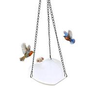 Abbeveratoio Per Da Esterno, Abbeveratoio Per Animali Con Catena Sospesa - Bacino Per L'acqua Del Bagno Per Da Giardino | Per Il Cortile, Il Patio, Pettirosso,Passer