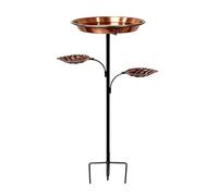 Abbeveratoio per in metallo, resistente alle intemperie, vintage, per l'idratazione degli , estetica antica con serbatoio 'acqua profonda, decorazione da giardino per interni e