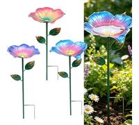 Abbeveratoio per le api da giardino, in metallo, per il bagno degli uccelli, per il giardino, per uccelli, per il giardino, per uccelli e api (ABC)