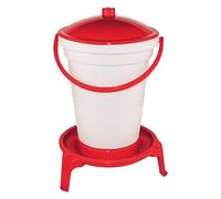 Abbeveratorio serbatoio Rapid Clean in Pvc 24Lt con piedi appoggio per pollome