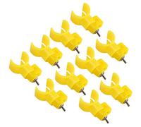 Abbeveratoio per Pollo, Abbeveratoio per Pollame 10 Pezzi Fontanelle con Capezzolo per Pollo Abbeveratoio per Pollo con Valvola a Sfera a Semicerchio Tipo Abbeveratoio per