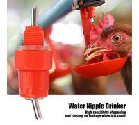 Abbeveratoio per Pollo, Abbeveratoio per Pollo, 20 Pezzi Abbeveratoio Automatico per Pollo, Abbeveratoio per Pollo, per Pollame, Gallina, Stile a Vite per Anatra, Bestiame