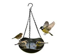 Abbeveratoio per selvatici - Vaschetta per l'acqua rimovibile e decorativa - Può essere utilizzata come mangiatoia per e vassoio da bagno per mangiatoia per Può essere