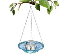 Abbeveratoio per uccelli con fontana, trasparente, resistente alla ruggine, decorativo | Abbeveratoio per uccelli con pompa per fontana, per terrazza, balcone, prato, sentieri da giardino, cortile