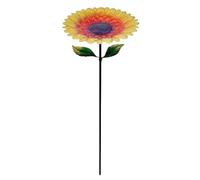 Abbeveratoio per uccelli per esterni - Abbeveratoio metallico girasole per colibrì giardino - Abbeveratoio per uccelli selvatici da giardino, per osservatori e amanti della natura