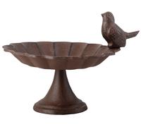 Abbeveratoio per Uccelli Vasca Sul Piedi Casa Rustica IN Ghisa 19x16x8,5cm